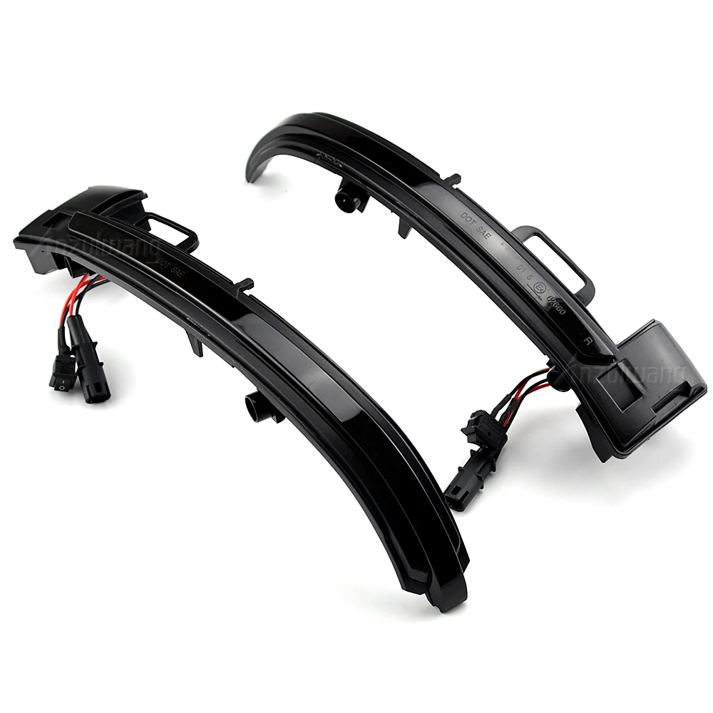 2X ديناميكية المدخن الجانب مرآة الوامض ضوء صالح لبيجو 308 II SW 2013-2019 LED مصباح إشارة ضوء