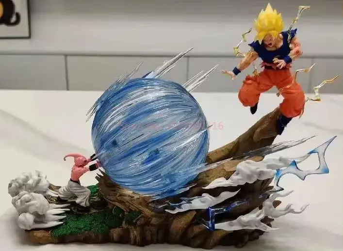 Anime Drachen ball z Majin Buu vs Sohn Goku Piccolo Figur gk Statue PVC Action figuren Sammlung Modell Spielzeug für Kinder Geschenke