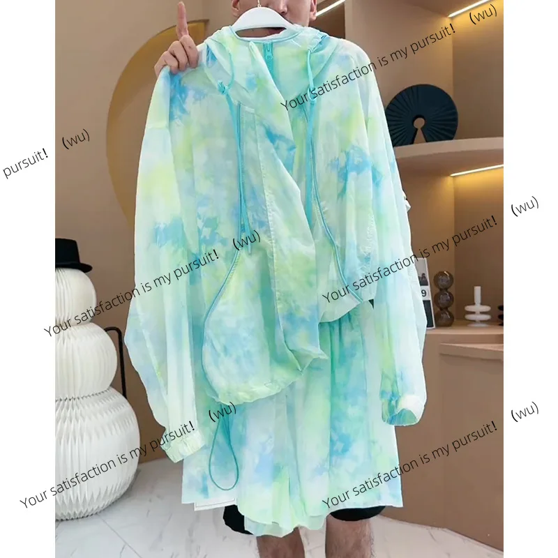 

Спортивный комплект солнцезащитных кремов 2025, новая мода, высококачественный топ и шорты в иностранном стиле, комплект из двух предметов