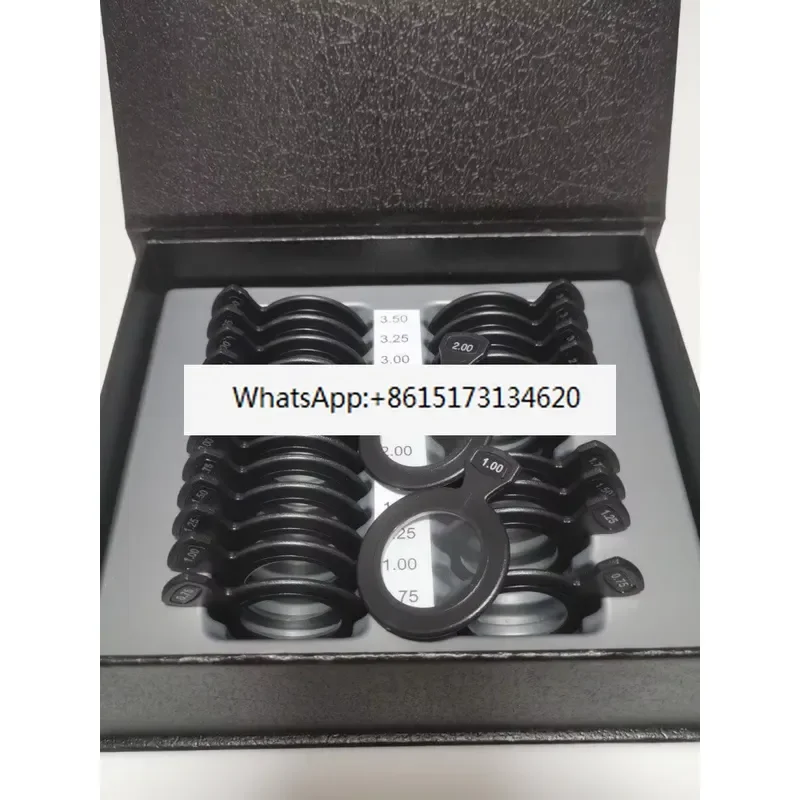 Glasses optometry insert try-on piece, a box of presbyopia 75-350