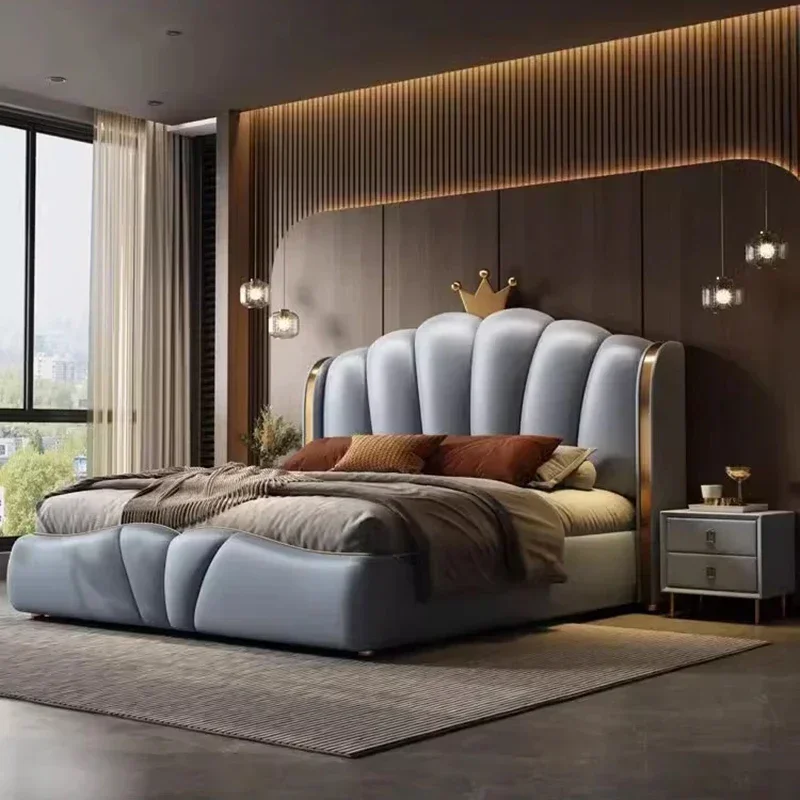 

European Princess Bed Nordic Design Beauty Modern Luxury Bed Sun Castle Capsule Children Double Wooden Beliche Patio Furniture