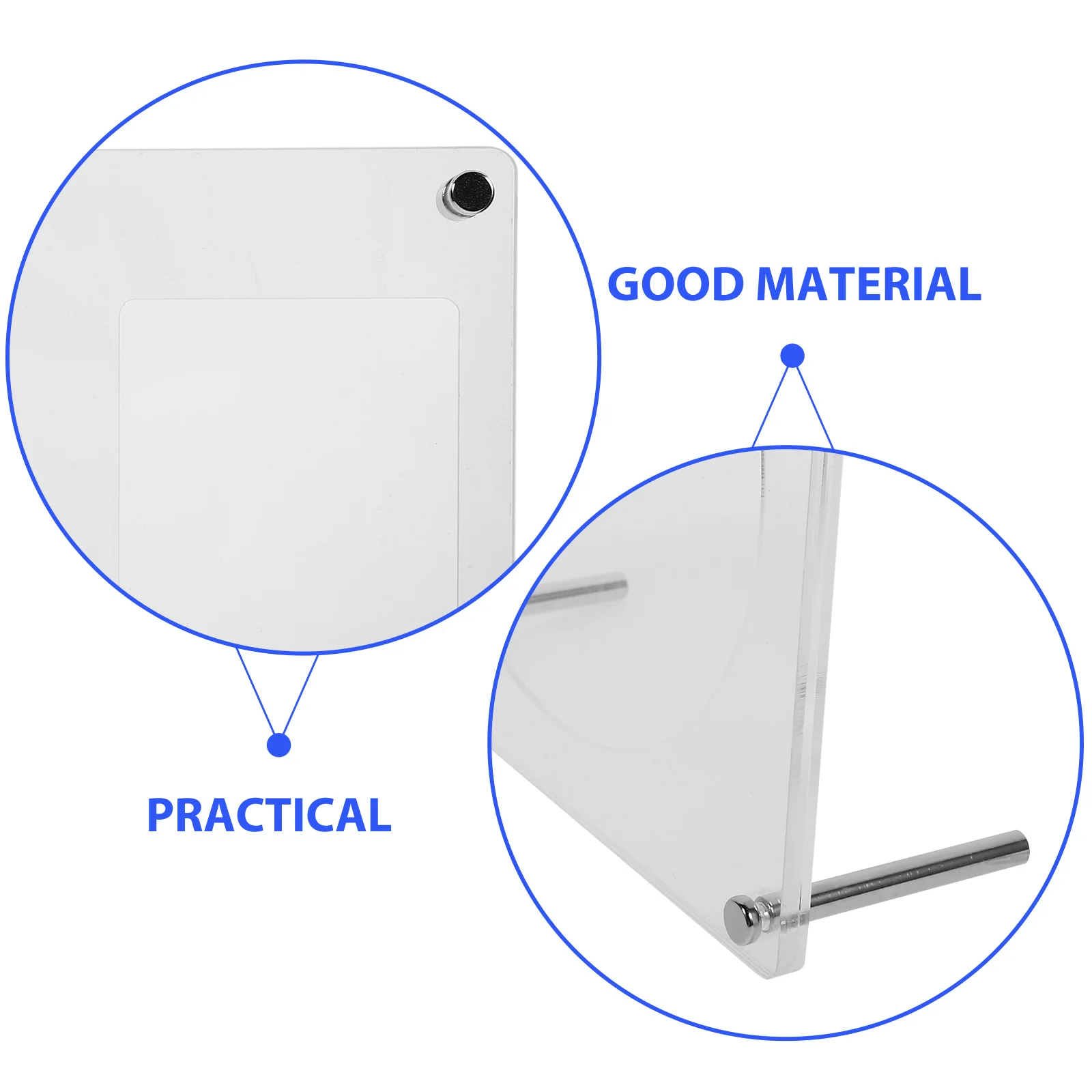 Record Display Rack CD Stand Card Holder Transparent Album Holder Decorative Storage Organizer Exquisite Bedroom Acrylic Racks