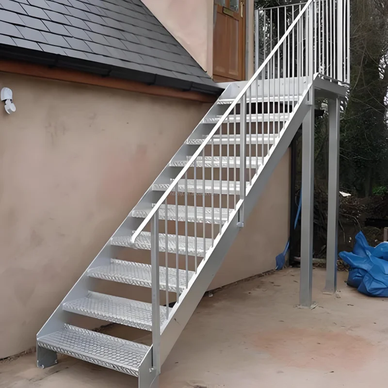 custom.of Steel & Aluminum Alloy Structure Staircase Outdoor Office & Buildings Expert in Welding Project