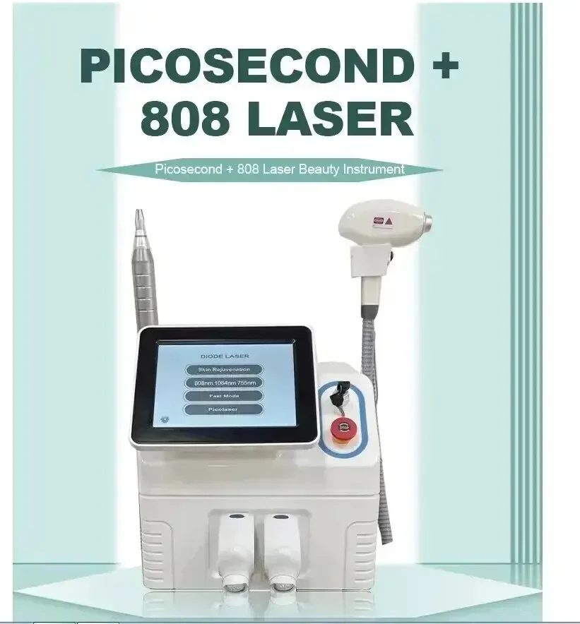 2 In 1 3 Wavelength755/808/1064nm Hair Removal 4000w Strong Power Ice Diode Hair Removal Machine