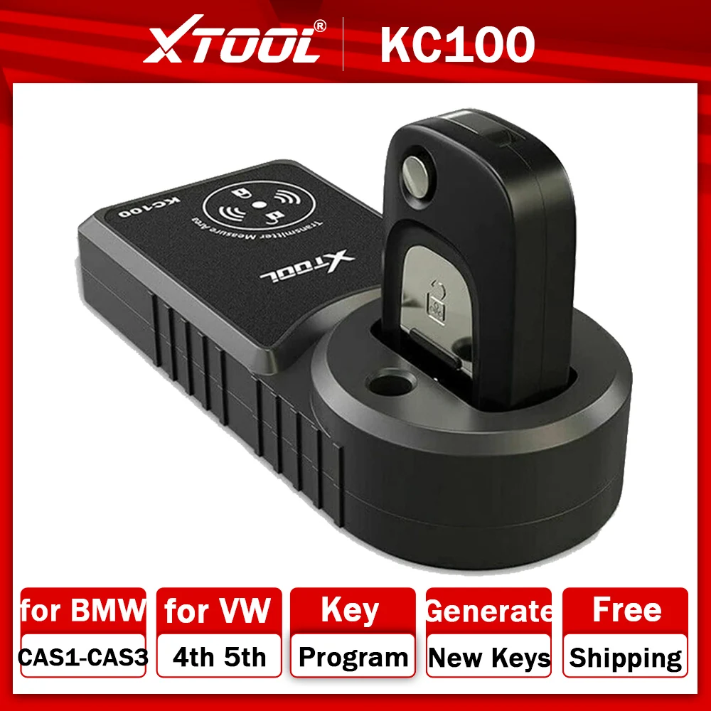 

Программатор ключей XTOOL KC100 работает с XTOOL X100PAD3 D8 D8BT D9 D9 Pro A80 A80 Pro A80 Pro Master InPlus IK618 InPlus IP819