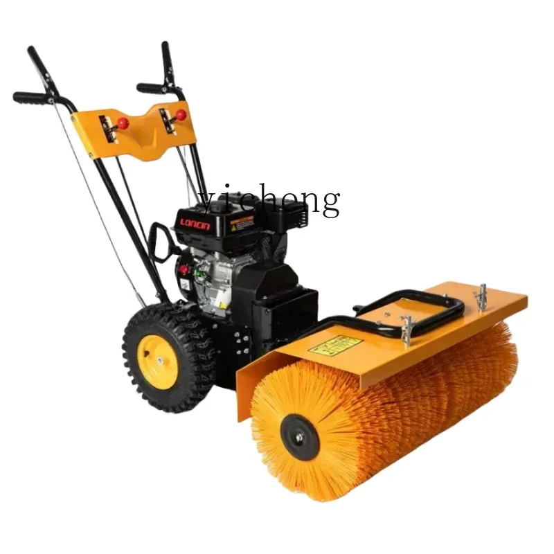 

снегоочиститель с ручным нажатием, полное снаряжение, маленькая подметальная машина