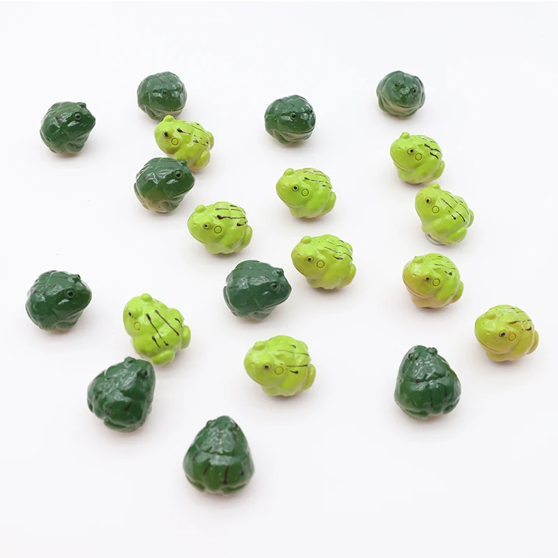 2/5/10Pcs Cute Green Small Frog Model Strong Magnetic Hook Fridge Magnets Sticker Perfect for Refrigerator Home Office DIY Decor