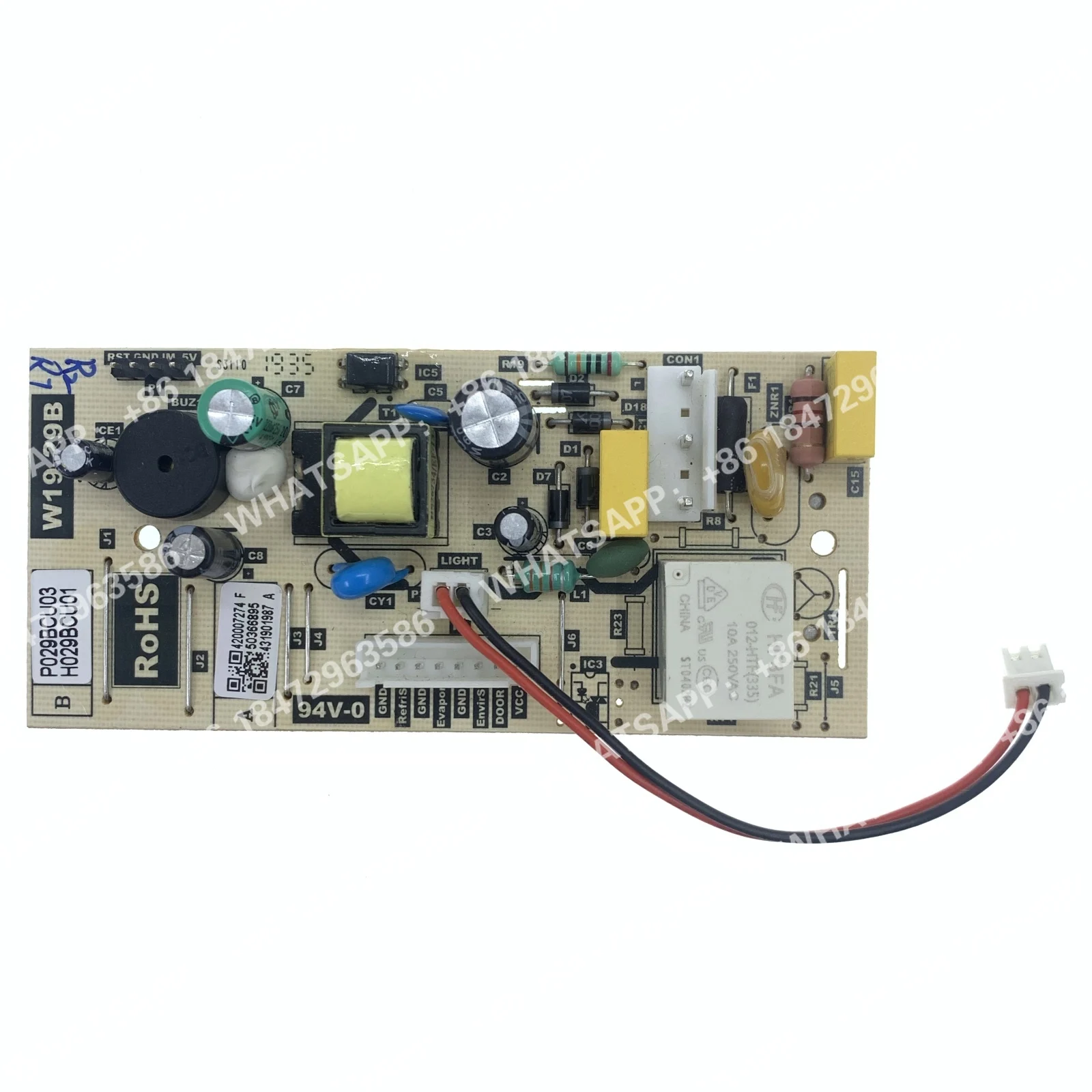 W19-29B Плата управления цепью холодильника/холодильника для Zigmund & Shtain, Pozis, LEX, Exiteq W19-29B Плата управления цепью холодильника/холодильника для Zigmund & Shtain, Pozis, LEX, Exiteq