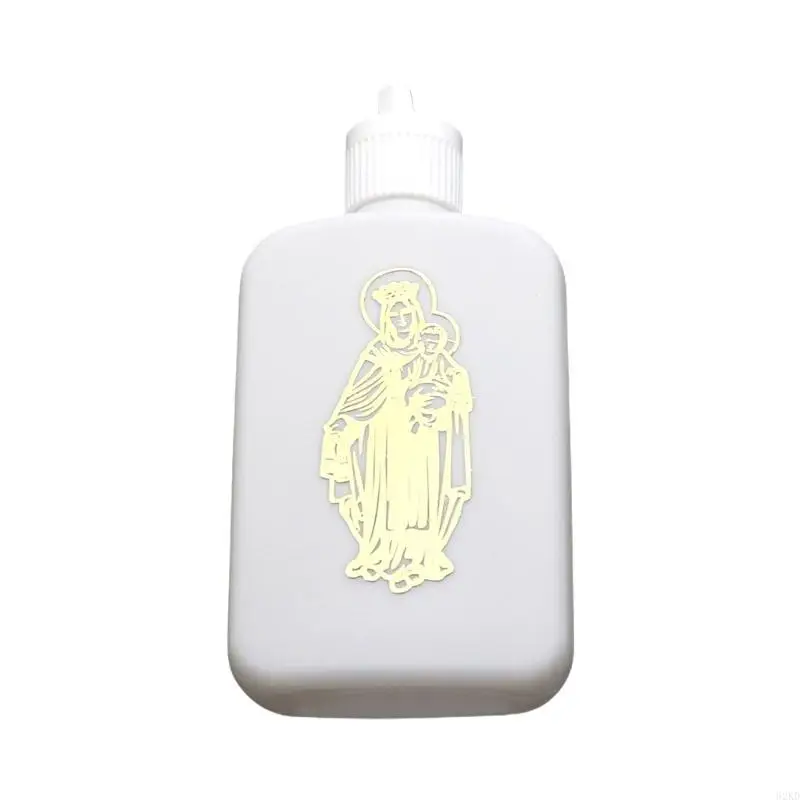 62KD 100ml Holy Water Bottle Religion Outdoor Traveling Camping Portbale Gift