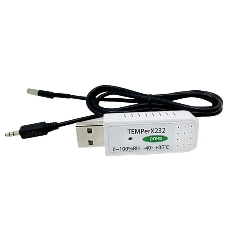 

652F Data Acquisition Loggers USB Temperature Humidity Meter Email Alarm Data Storage