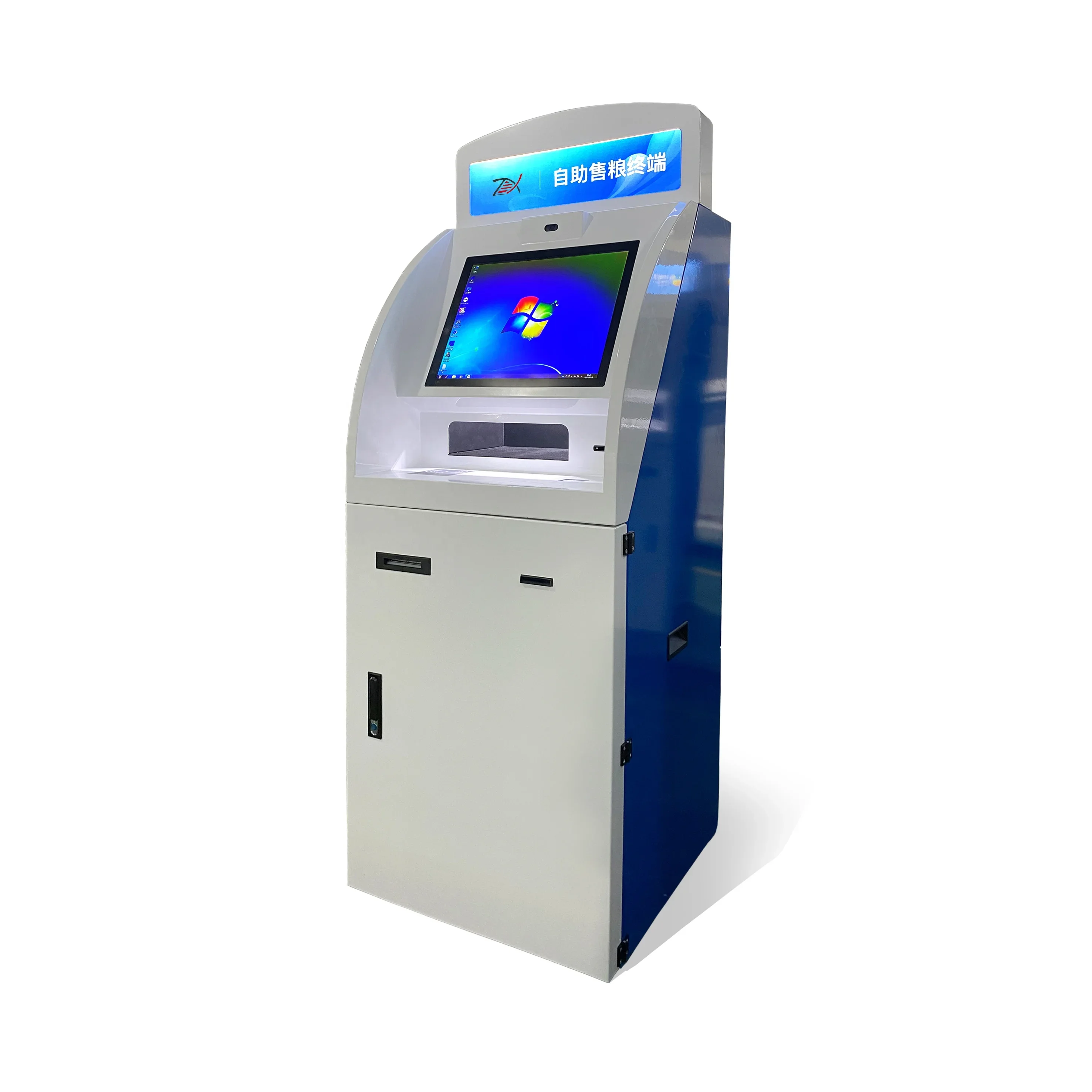 Mesin Atm kios pembayaran layanan mandiri utilitas pencetak dan pemindaian A4 Dispenser uang layar sentuh terlaris