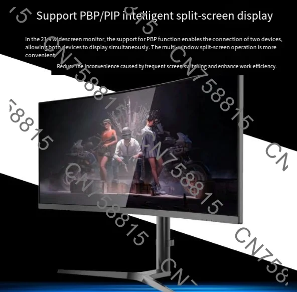 4K UltraWide @ 144Hz, IPS 21:9 Screen for eSports & Multitasking，Immersive 38-Inch Curved Gaming