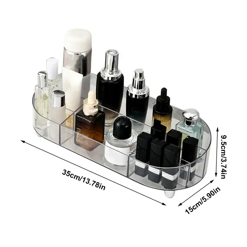 Cosmetic Display Cases Multi-Compartment Compact Display Cases Space Saving Cosmetic Cases Stable Structure For Offices Home