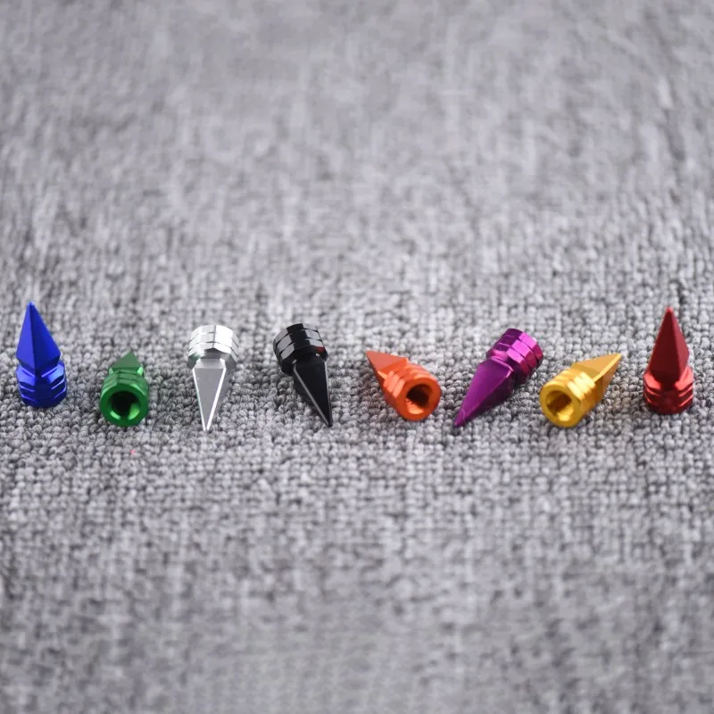 Multicolor Wheel Parts Aluminum Tire Caps for Tires 4PCS Individuality Car Accessories Valves Wheels Wear Automobiles