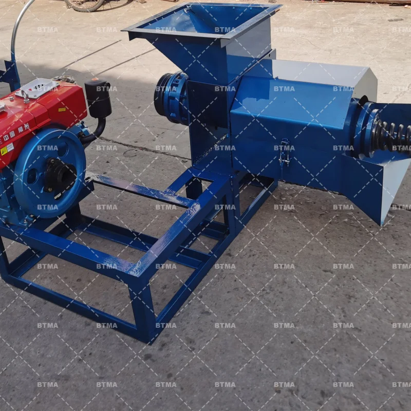 Kleine koude molen 500 kg / u palmoliepersmachine