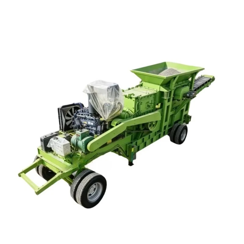 FOB Portable Diesel Jaw Crusher Plant For Quarry Stone Crushing High Output Mobile Rock Crushing Station For Construction Work
