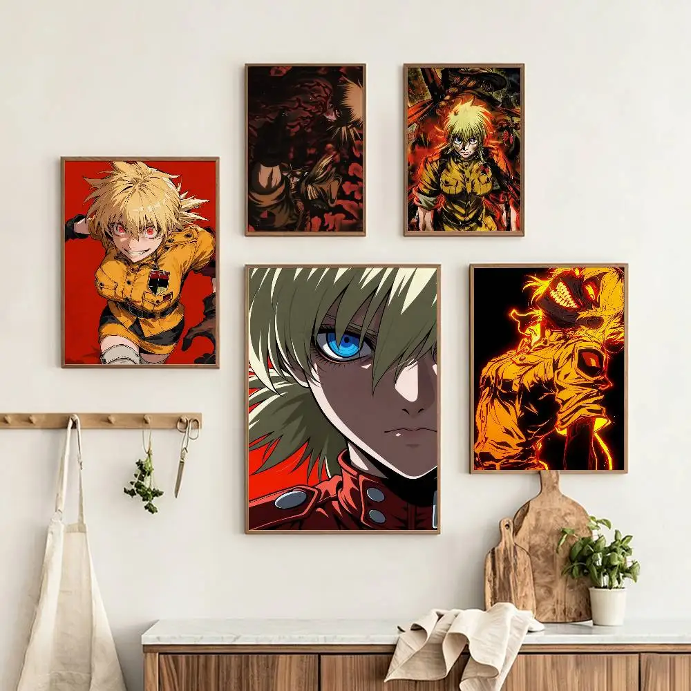 Hellsing Seras V-Victoria Poster HD Self Adhesive Waterproof Wall Art Ideal for Home Office Dorm Gift Customizable