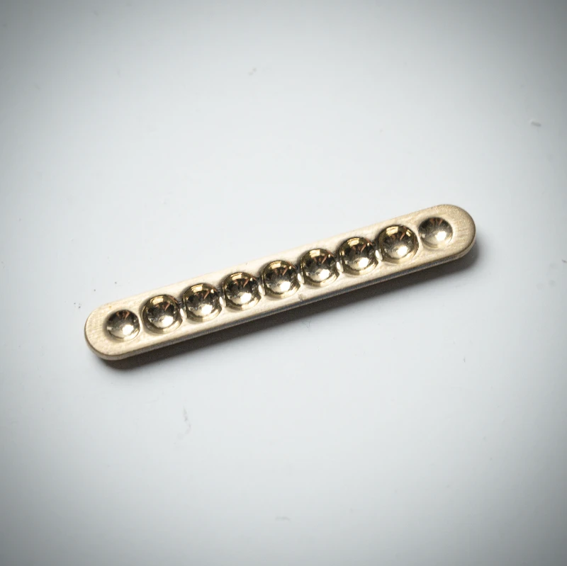 Metal Toys Dz TOP H Mechanical Push Slider Fidgets Slider Cool
