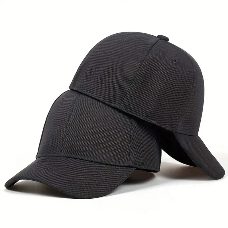 Unisex Baseball Cap with Open Back - Adjustable Breathable Sun Hat for Men & Women, Outdoor Sports & Casual Fashion