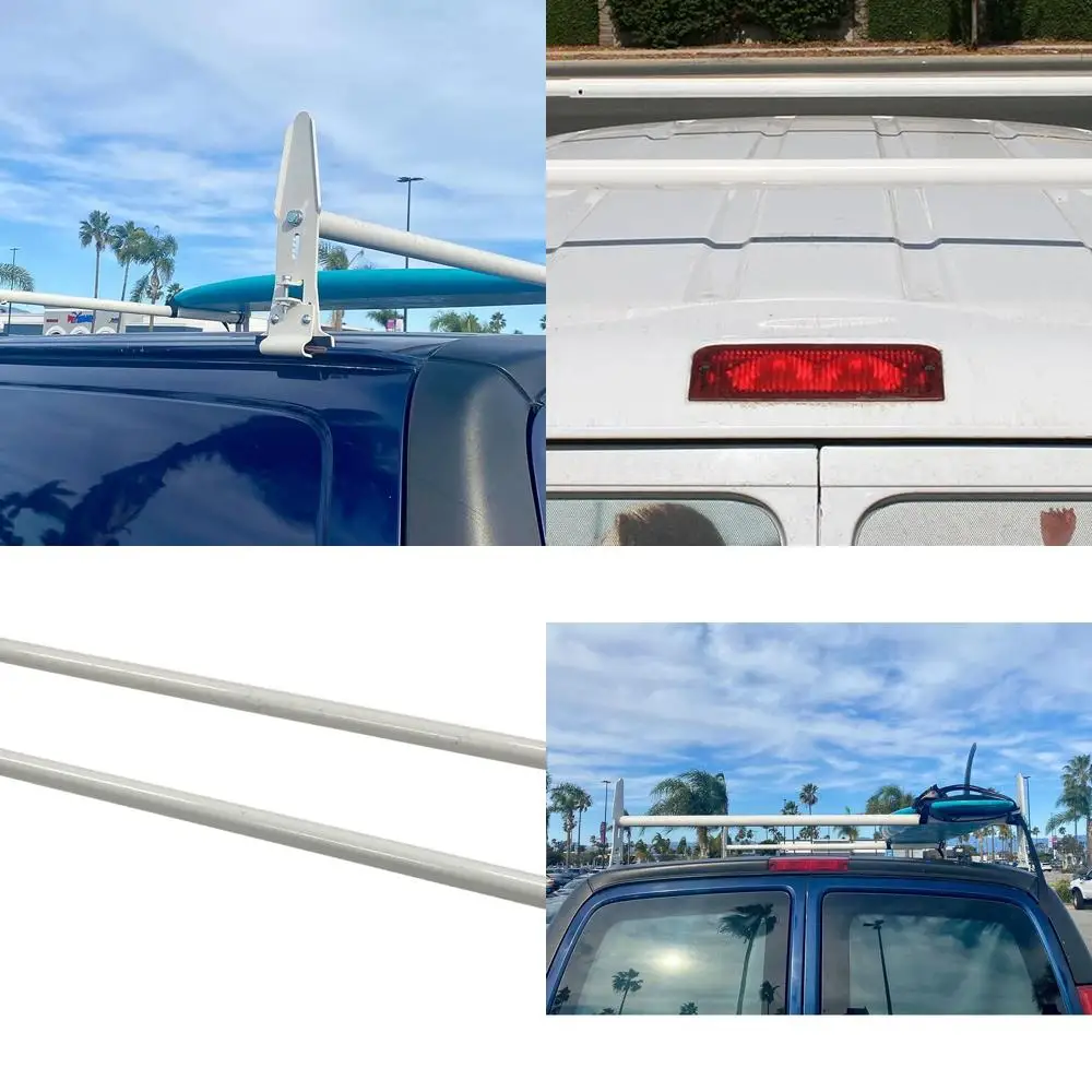 

Белая стойка для фургона на желоб емкостью 500 фунтов