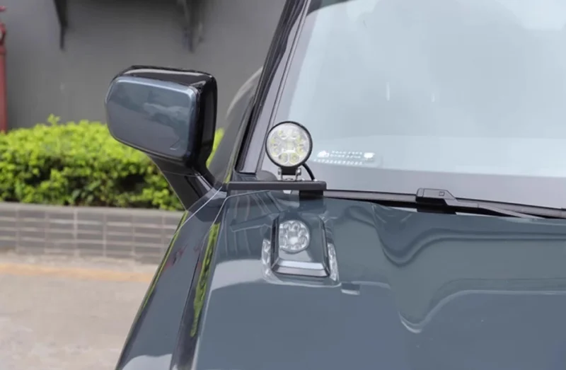 Car Hood Spotlight Bracket Fit for Deepal G318 2024-2025 Auto A-pillar Searchlight Expansion Bracket Base Exterior Accessories