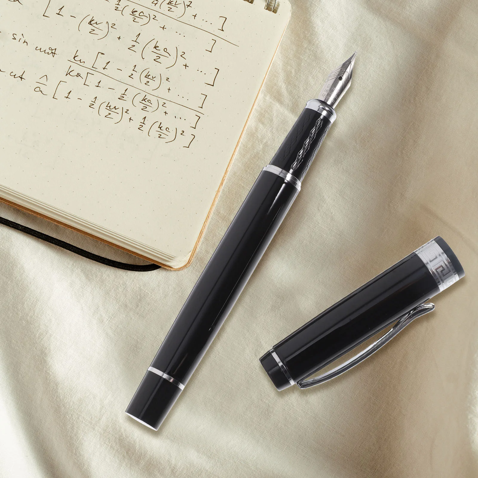 

1pcs Fountain Pen Calligraphy Writing Metal Pen Portable Office School Sign Tool For Students Professionals Stationery Supply