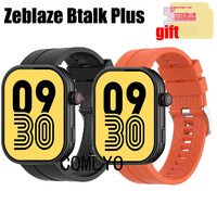 3in1 for Zeblaze Btalk Plus Smart Watch Strap Band Belt Smartwatch Silicone Bracelet Screen Protector Film