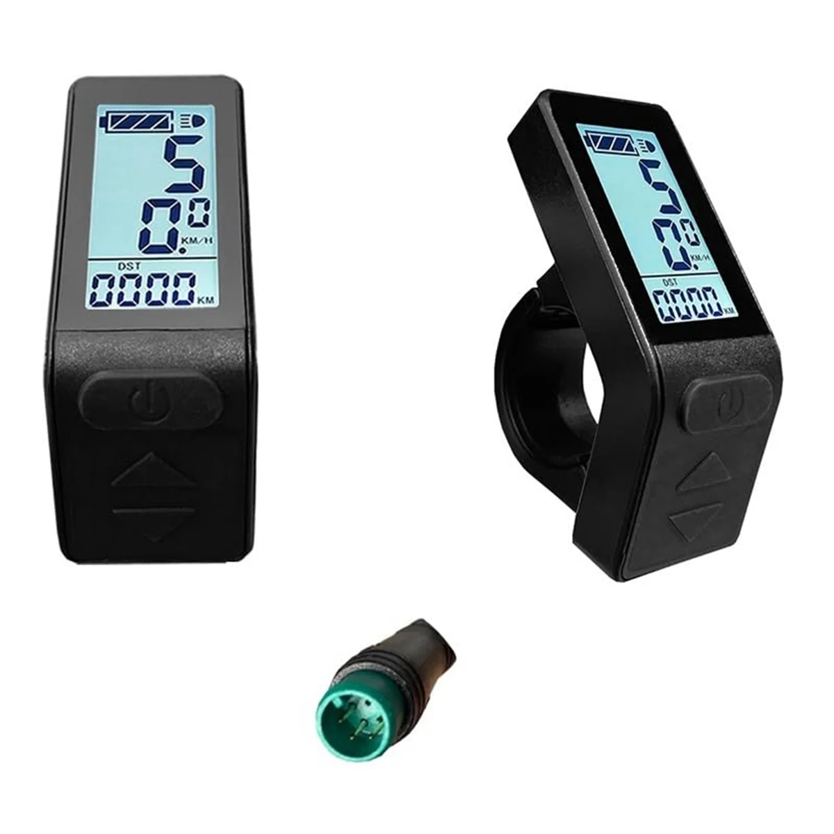 Ebike LCD Display Mini Meter KT-LCD4 Display Waterproof Connector for KT Controller Electric Bicycle Conversion Kit