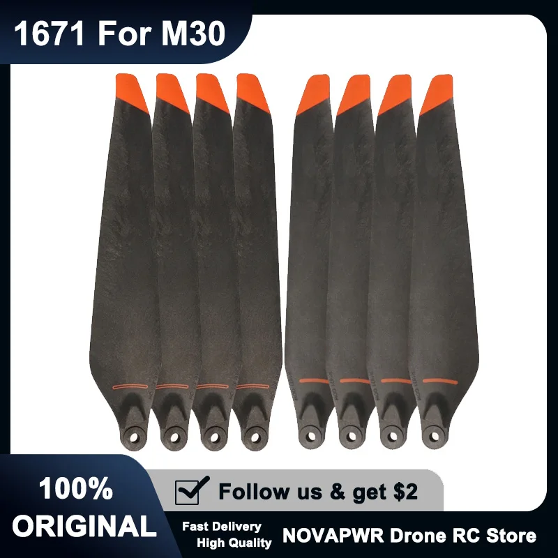 

Крылья пропеллера из углеродного волокна 1671 для серии DJI Matrice M30 M30T — складные лопасти с повышенной стабильностью, высокое качество