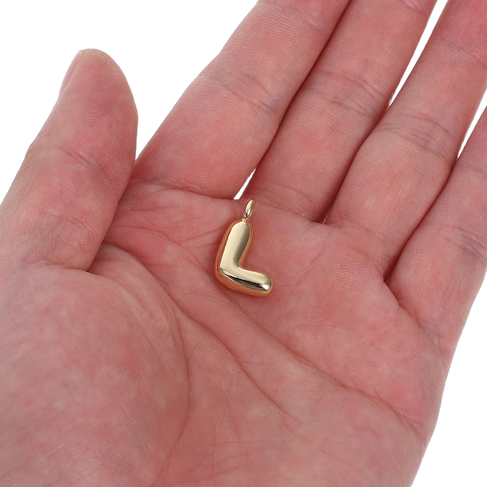 

26 Pcs Gold Plated Letter Charms For Women Dainty Initial Pendant Trendy Alphabet Necklace Cute Accessories Teen Fashion Jewelry