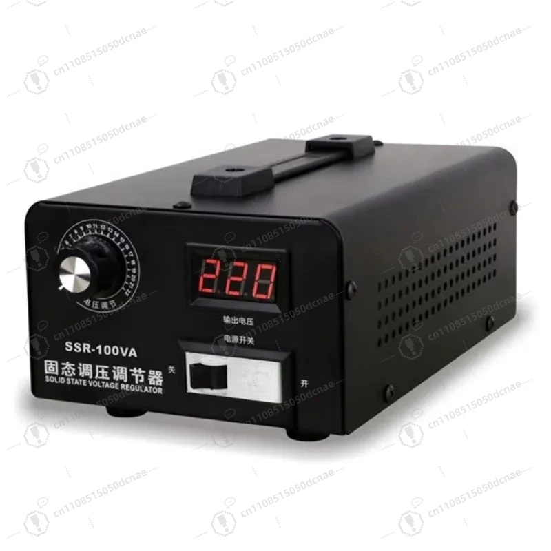 Single Phase Solid State Voltage Regulator AC 220V 100A Silicon Controlled Electronic Regulator SSR 100A