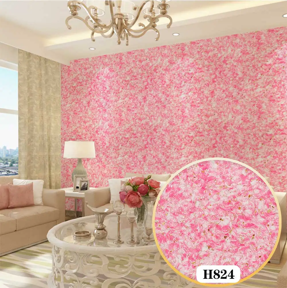 H824 Silk Plaster Liquid Wallpaper Wall Grace Coating Covering Paper