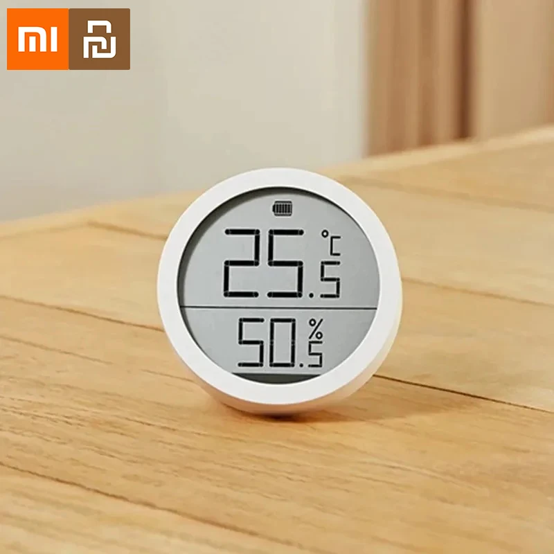 

Xiaomi Youpin Cleargrass Bluetooth Датчик температуры и влажности Lite Версия для хранения данных ЖК-экран Термометр для приложения Xiaomi