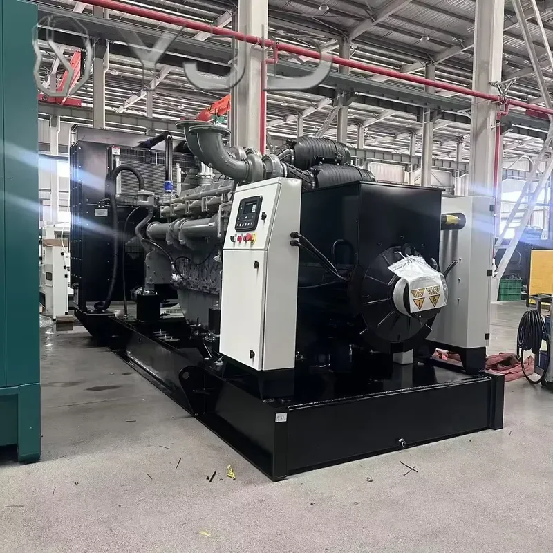 Open-frame Type 600KW 800KW 1000KW 1200KW 1500KW Diesel Generator Set with UKPerkins Engine EPA Stamford Power Plant ATS