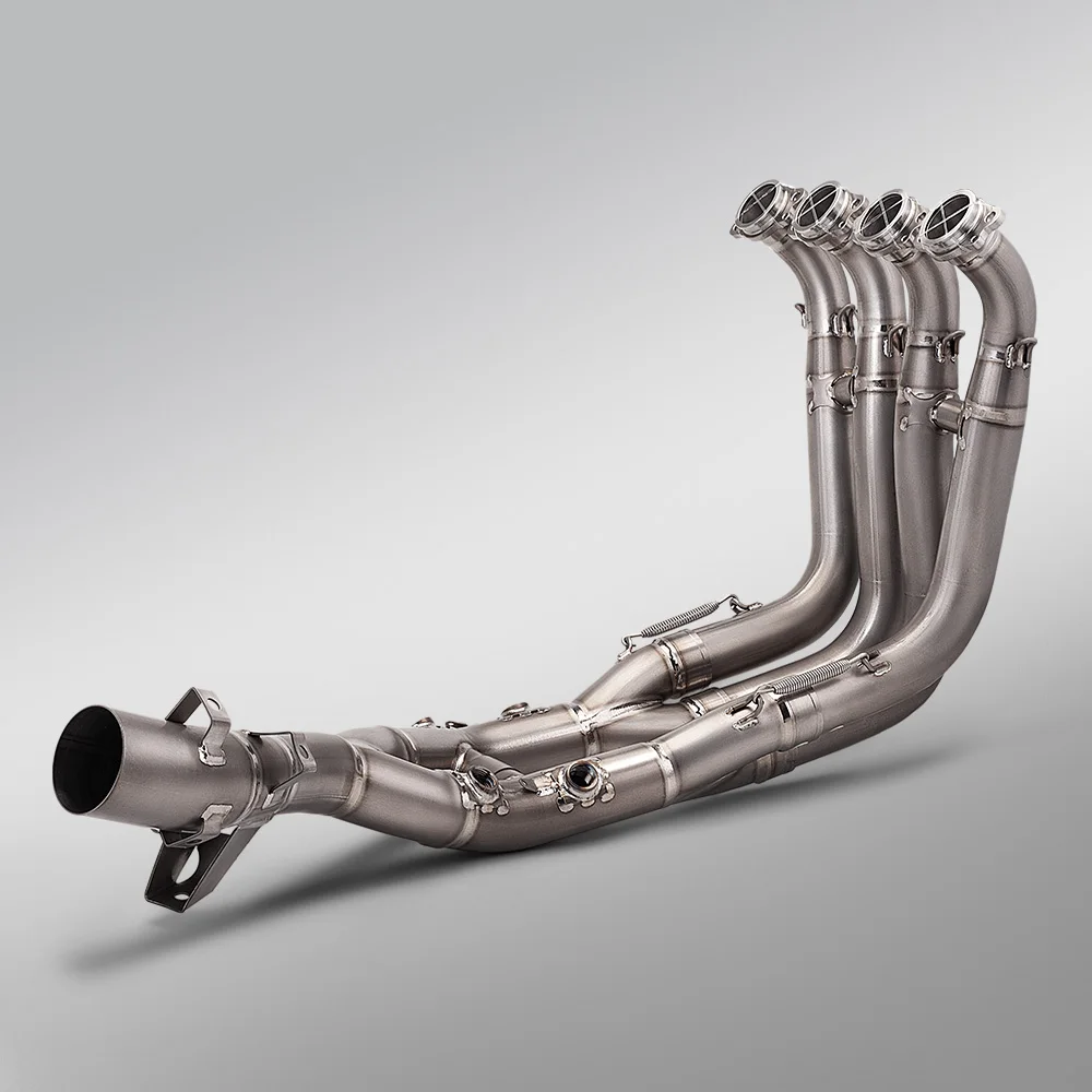 

For S1000XR S1000 XR 2020 - 2026 Motorcycle Exhaust System Escape Moto titanium alloy Front Middle Link Pipe 60mm