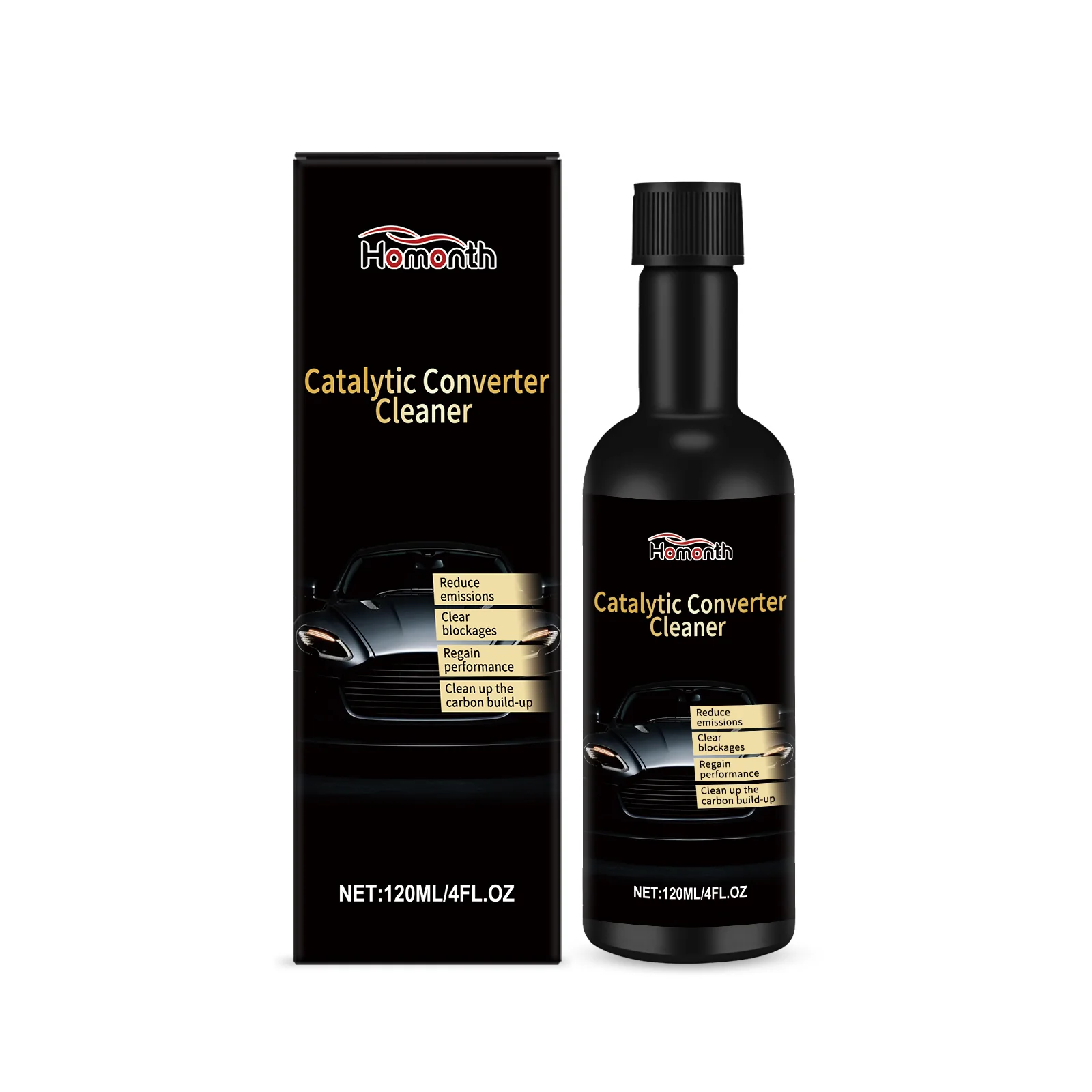 

Three-Way Catalytic Converter Treatment - Professional Grade Cleaner for Engine Carbon Deposit Removal
