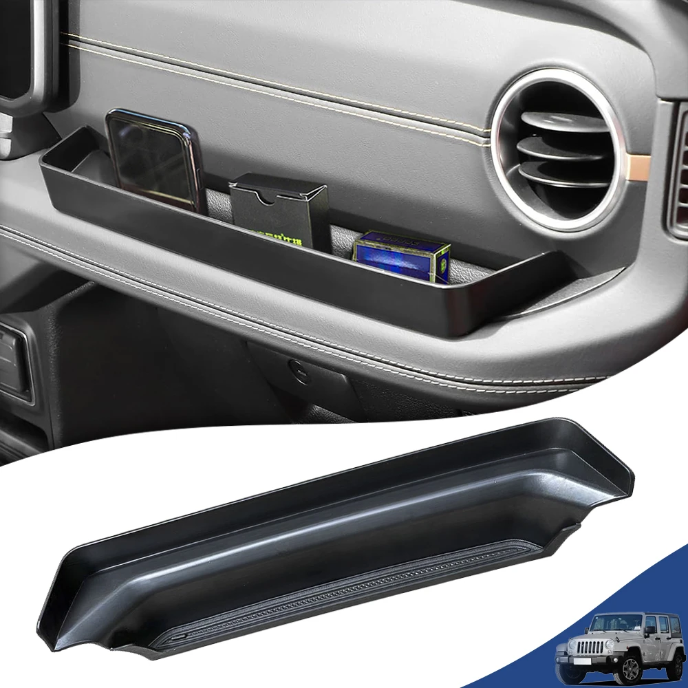 Schowek na poręcz kierowcy GrabTray, organizer do Jeep Wrangler JL Gladiator JT 4XE 2024-2026, akcesoria do wnętrza samochodu
