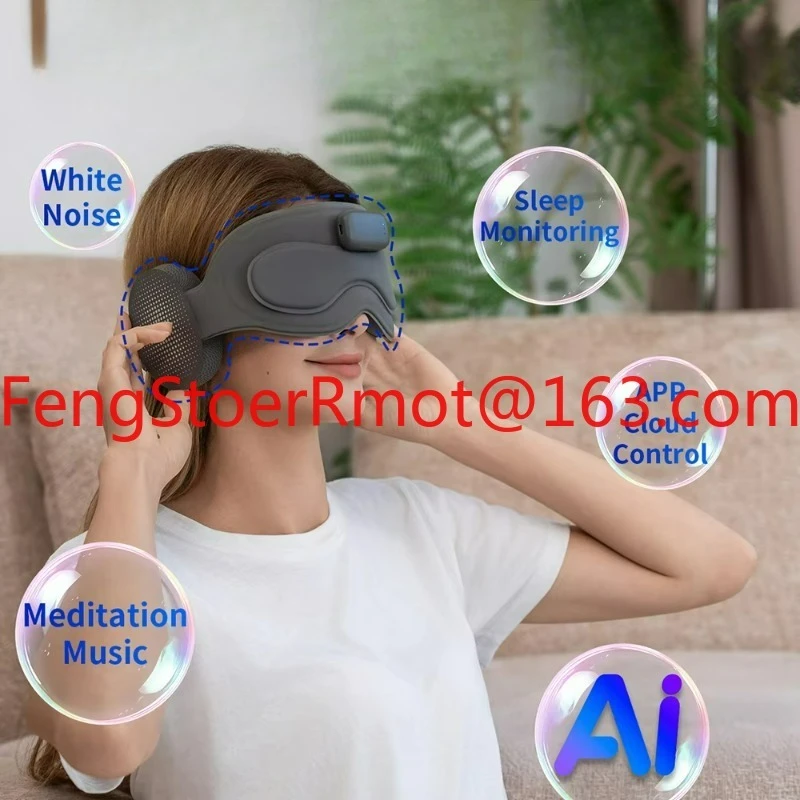 3D sleep mask for Bluetooth wireless music eye mask Smart wearable headset for side sleep headset