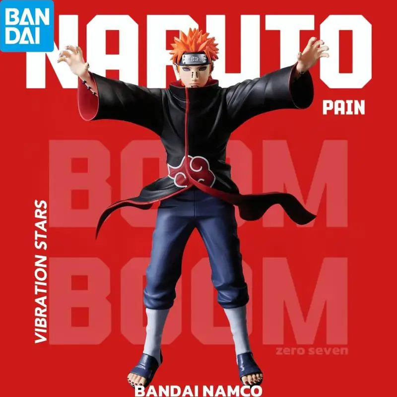 

Подлинная фигурка BANDAI NAMCO Naruto VIBRATION STARS Pain из ПВХ в наличии, украшение для рабочего стола, коллекционная фигурка, игрушки, новые и нераспечатанные
