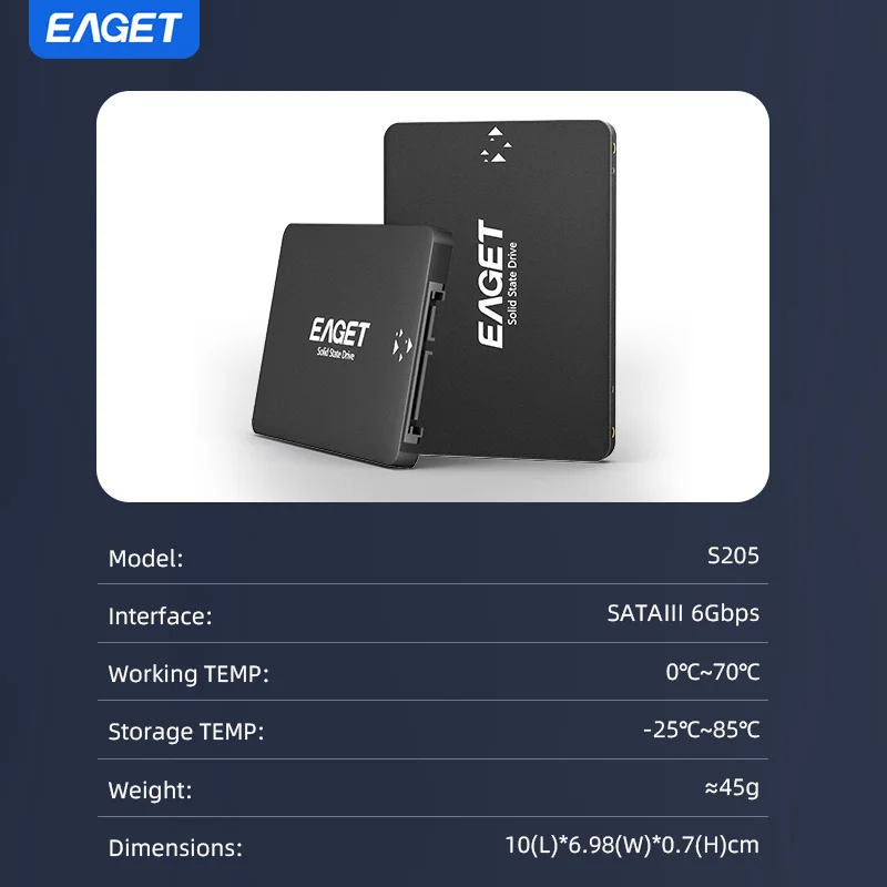 Eaget SATA SSD 2.5 in: Ofisimdeki Yavaşlığı Bitiren ve Verimliliği