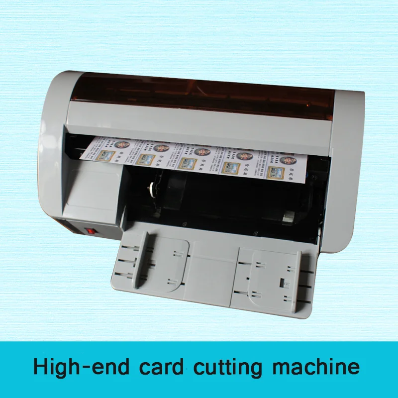 Automatic Card Cutting Machine, Automatic Grinding, Horizontal and Vertical Cutting, Business Name Card Cutter,