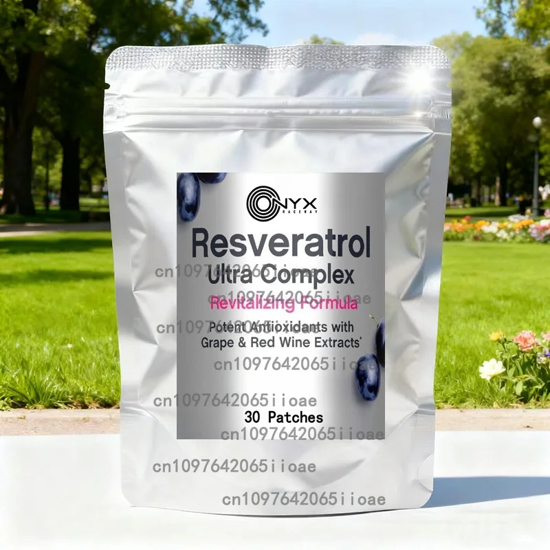 

30 пластырей Resveratrol, трансмические пластыри с берберином, какрутином, антиоксидантом, поддержкой здоровья сердца