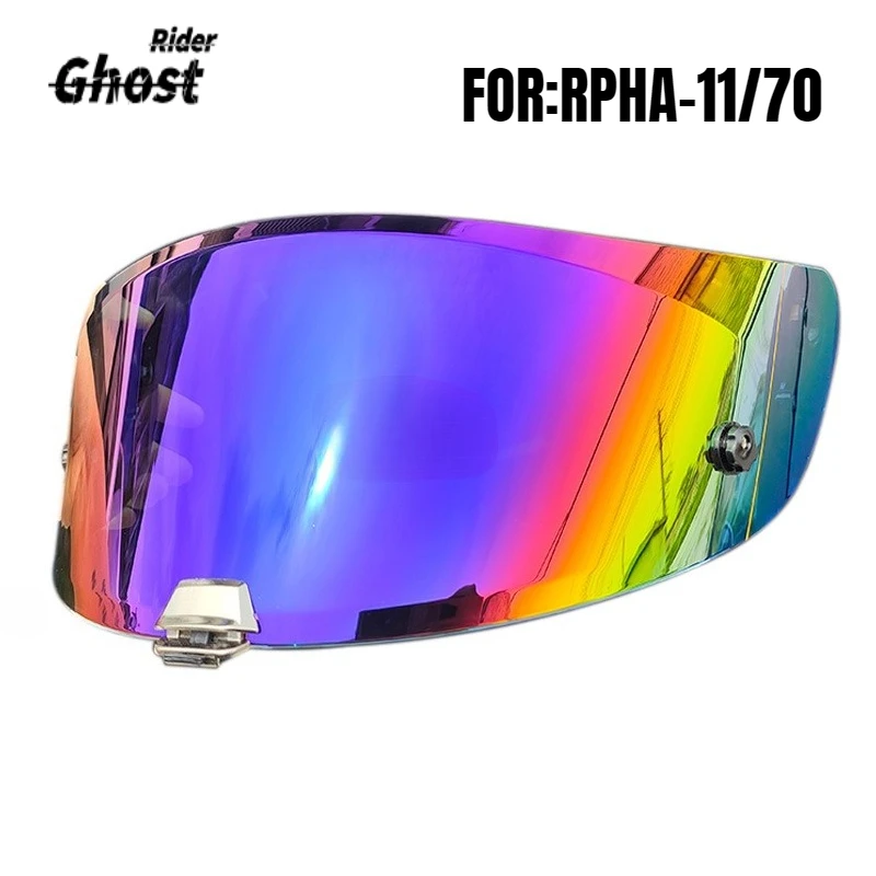 For HJC Rpha11 Rpha70 Helmet Visor for HJ-26 Venom Clown 1234 Generation Color Changing Film Moto Helmet Night Vision Visor