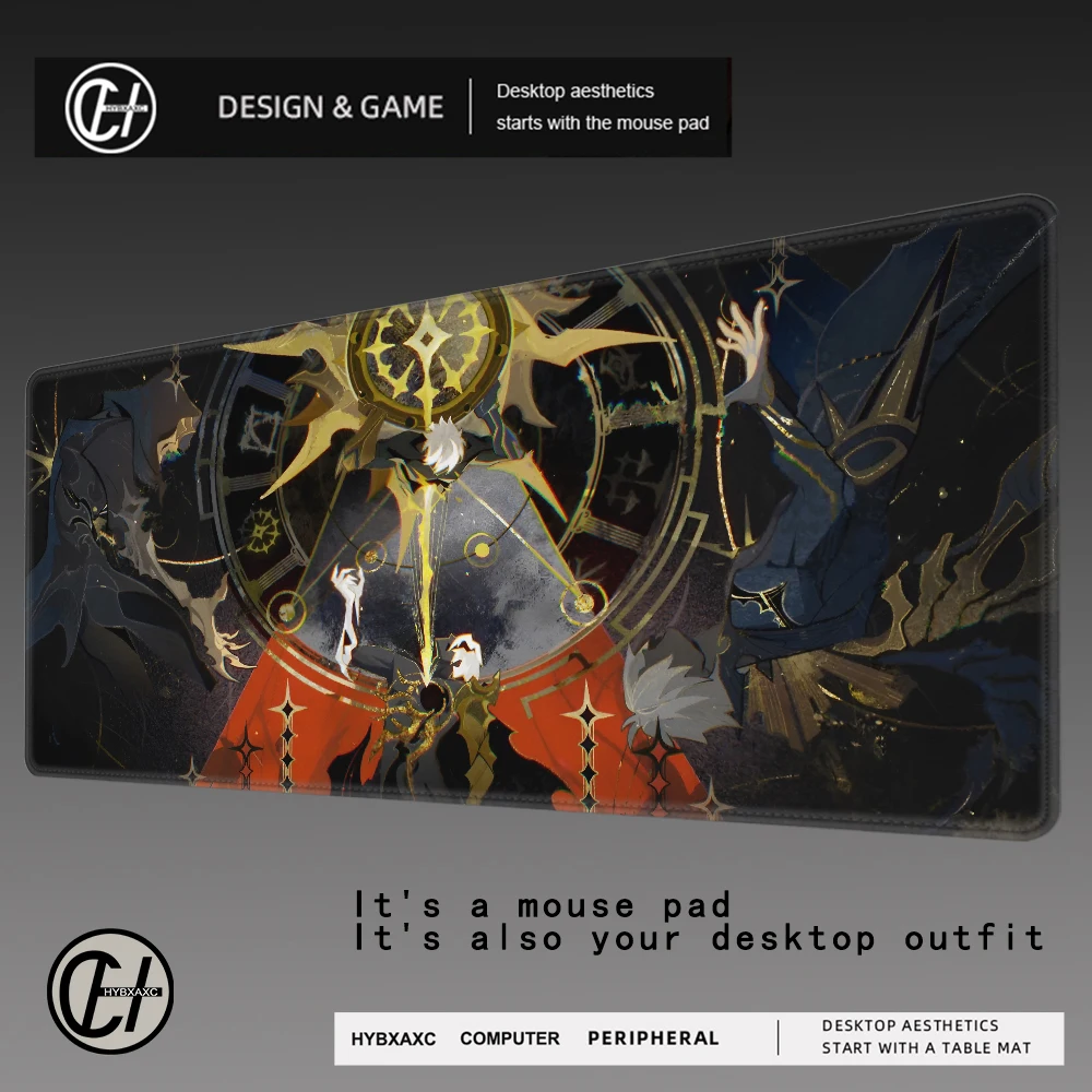 HD Honkai Star Rail Phainon Decoracion Mousepad Computer Gaming Accessories Keyboard Pad Office Rubber Mouse Pad Desk Mouse Mat