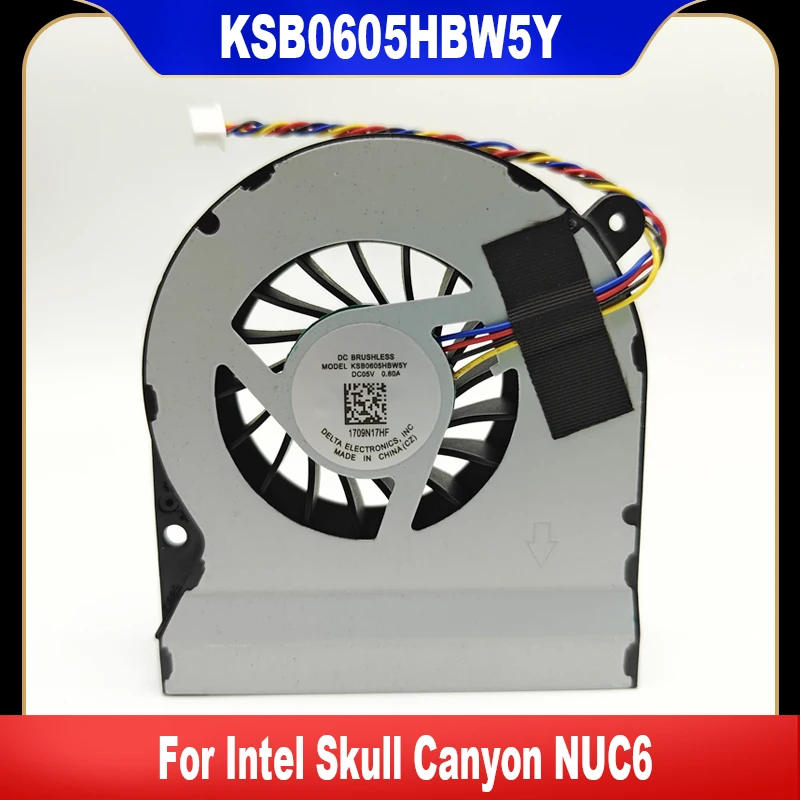 

Новый вентилятор охлаждения процессора Intel Skull Canyon NUC6, кулер NUC6I7KYK KSB0605HB KSB0605HBW5Y 1323-00U900 0, высокое качество