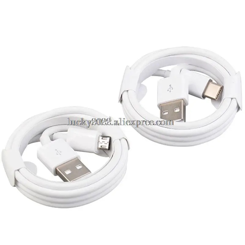 

200Pcs AAA Quality Micro USB Type C Charge Cable Android Charging For Samsung Galaxy Huawei Xiaomi Smart Phone Charger Cables