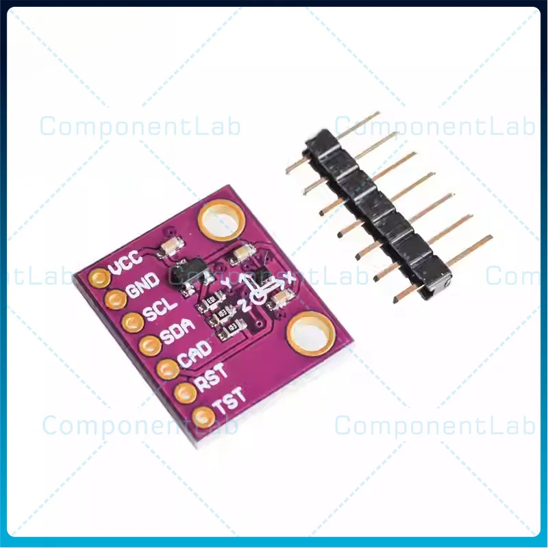 5-25pcs MCU-9911 AK09911C Geomagnetic Hall Sensor - Three-axis Compass - Magnetometer Module