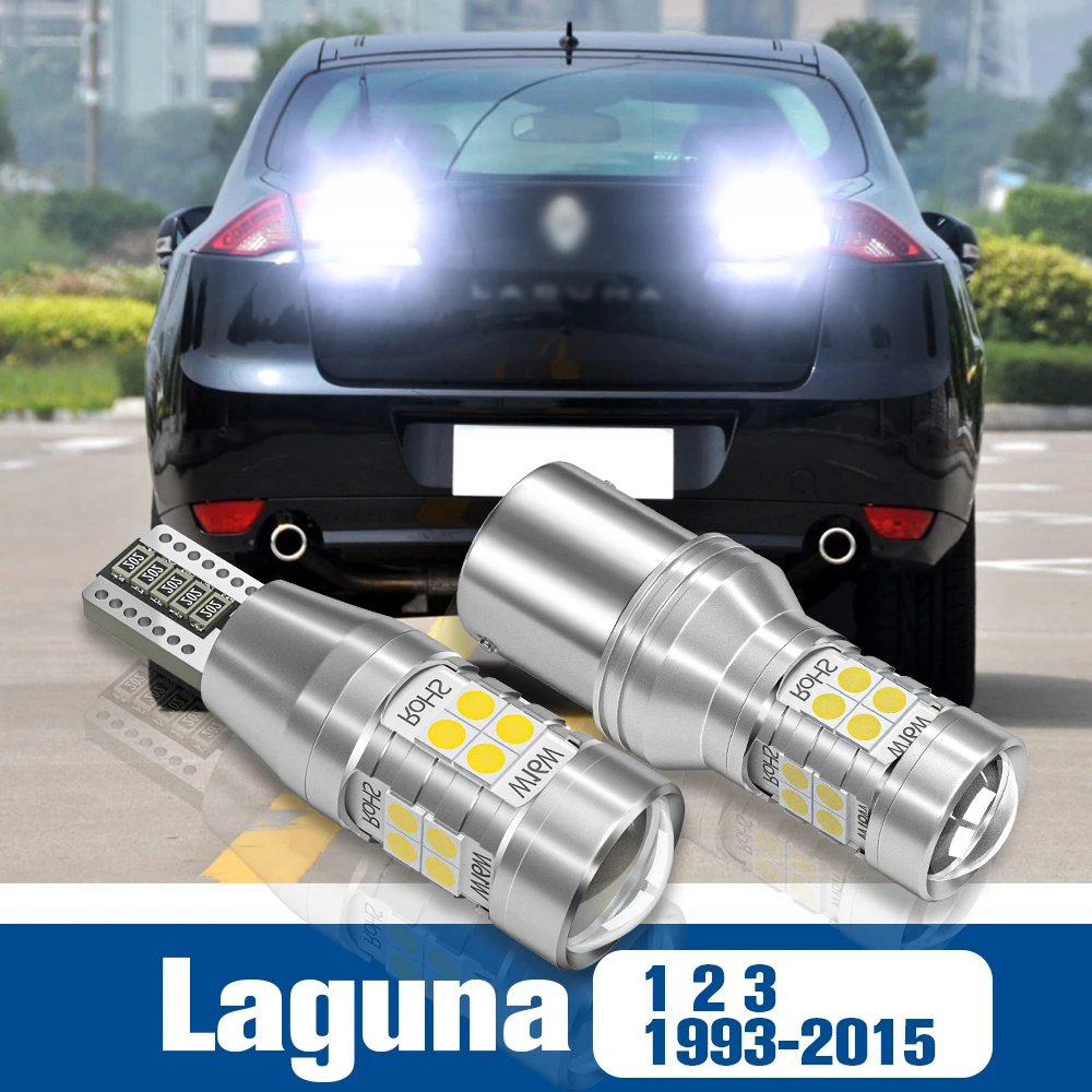 

2pcs LED Reverse Light Back up Lamp Accessories Canbus For Renault Laguna 1 2 3 1993-2015 2008 2009 2010 2011 2012 2013 2014