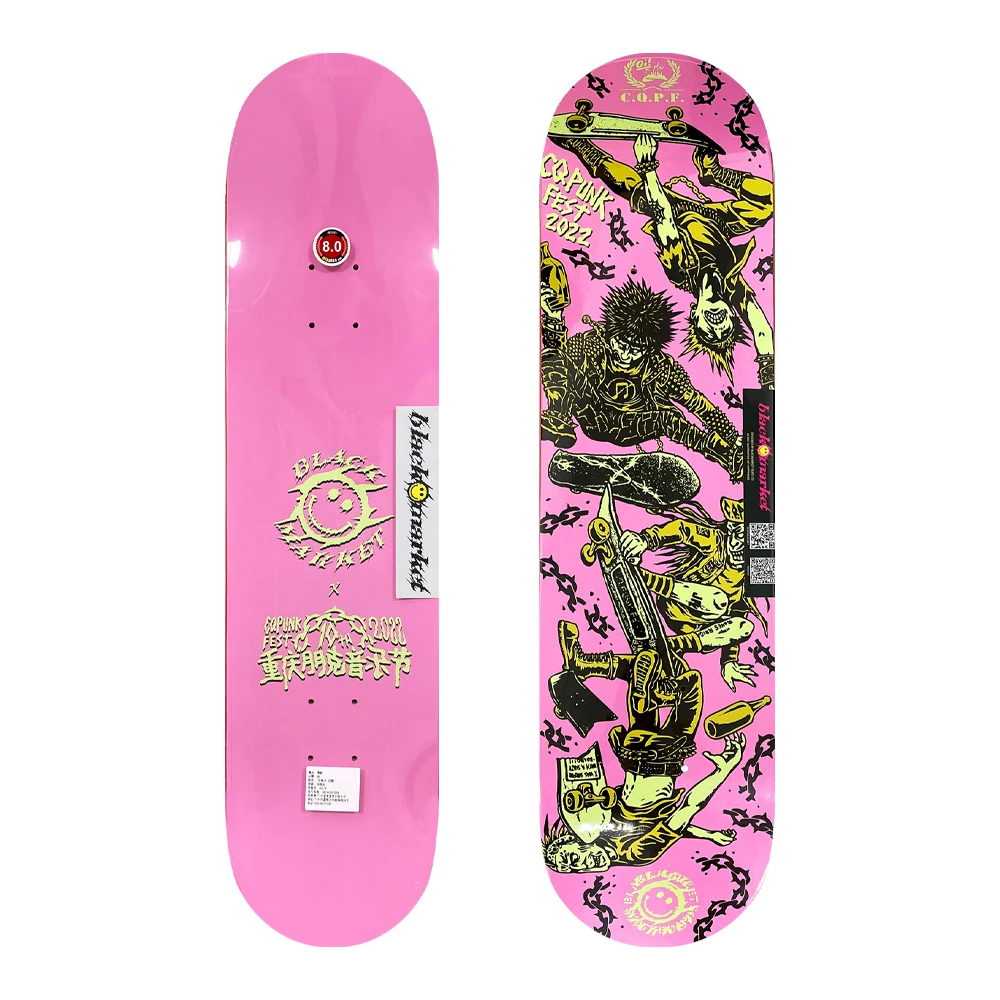 New professional high-quality Canadian maple deck complete skateboard