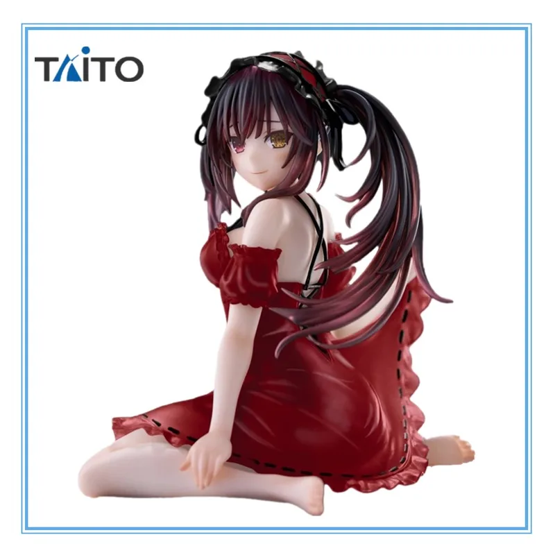 

In Stock Original TAITO DATE A LIVE Tokisaki Kurumi PVC 18cm Anime Figures Action Figure Model Toys Christmas Gifts